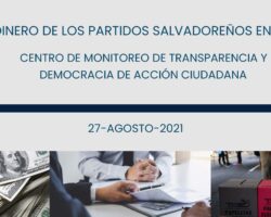 Acción Ciudadana presenta informe de financiamiento de la política del año 2020