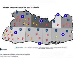 Acción Ciudadana presenta herramienta que permite visualizar las zonas de riesgo de la corrupción en El Salvador