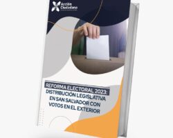 Acción Ciudadana presenta documento sobre posible impacto del voto desde el exterior en San Salvador